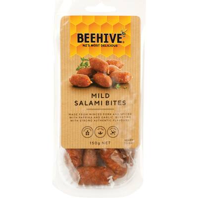 beehive salami nibbles mild bites