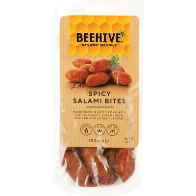 beehive salami nibbles hot bites