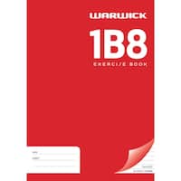 warwick exercise book 1b8 a4