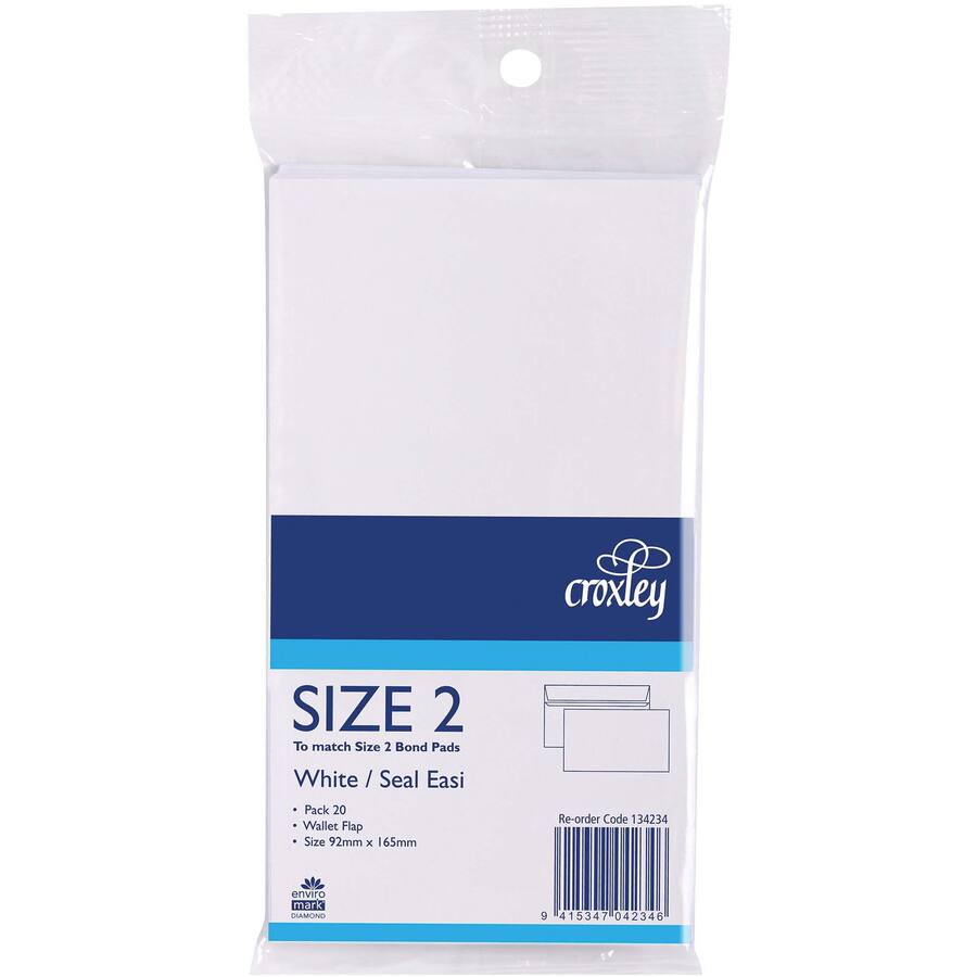 Croxley Seal Easi Envelopes Size2