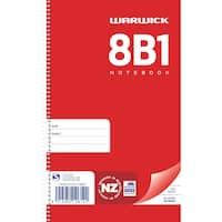 Scholastic Notebook Spiral 8b1 50l Ruled