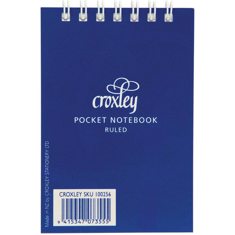 Croxley Notebook Pocket Jotter