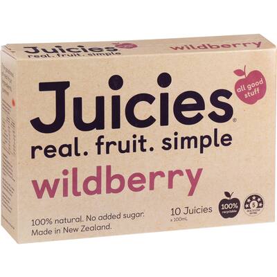 juicies wildberry ice blocks 