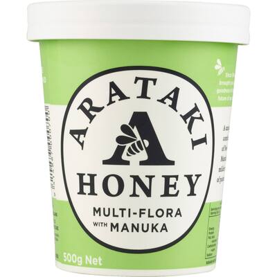 arataki multiflora honey manuka