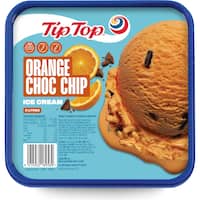 Tip Top Orange Choc Chip Ice Cream