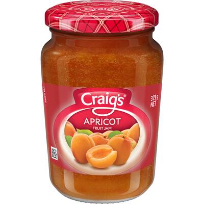 craigs fruit jam apricot