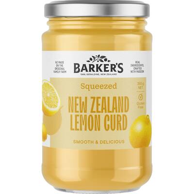 barker's lemon curd new zealand