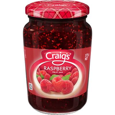 craigs fruit jam raspberry