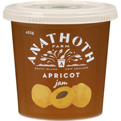 anathoth farm apricot jam 