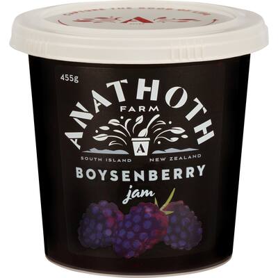 anathoth farm boysenberry jam 