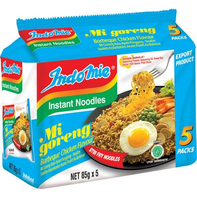 indomie mi goreng instant noodles bbq chicken multi pack