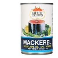 Pacific Crown Mackerel In Oil Fish