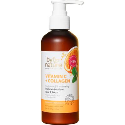 by nature face moisturiser vitamin c & collagen