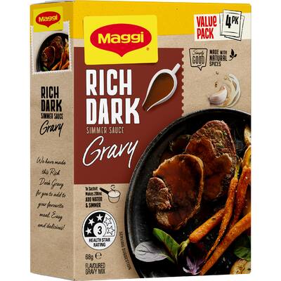 maggi instant gravy mix rich dark