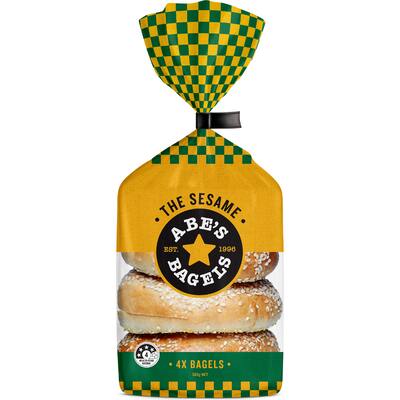 abe's bagels the sesame