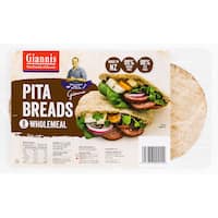 giannis pita bread small wholemeal