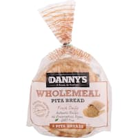 dannys pita bread wholemeal