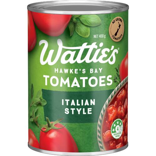 Watties Flavoured Tomatoes Italian Style