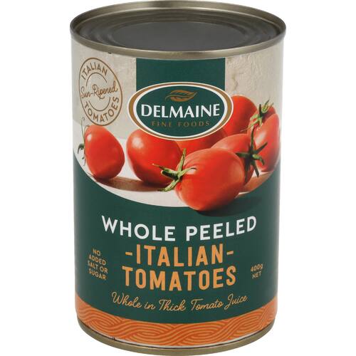Delmaine Whole Peeled Tomatoes Italian In Juice
