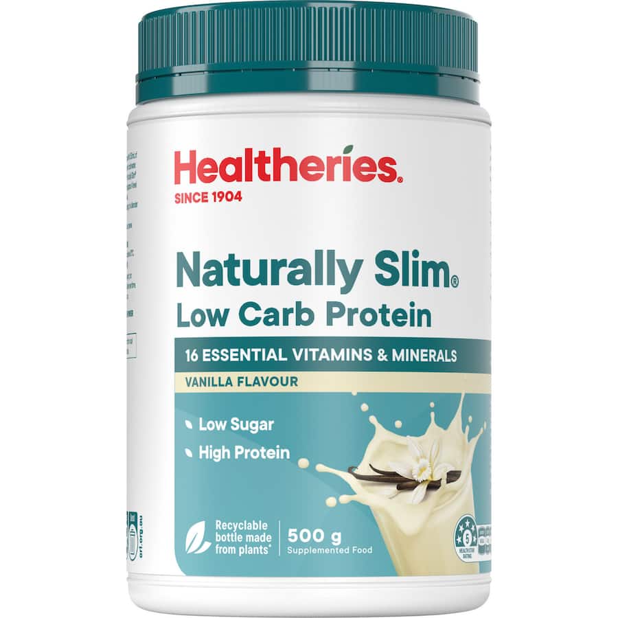 Healtheries Naturally Slim Nutrition Formula Vanilla