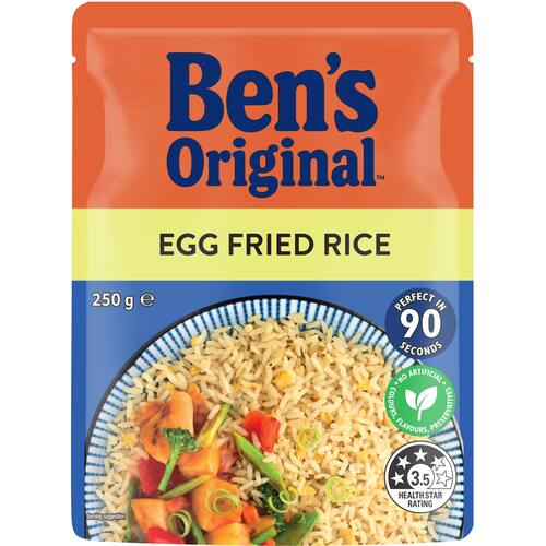 Bens Original Microwave Rice Egg Fried Rice