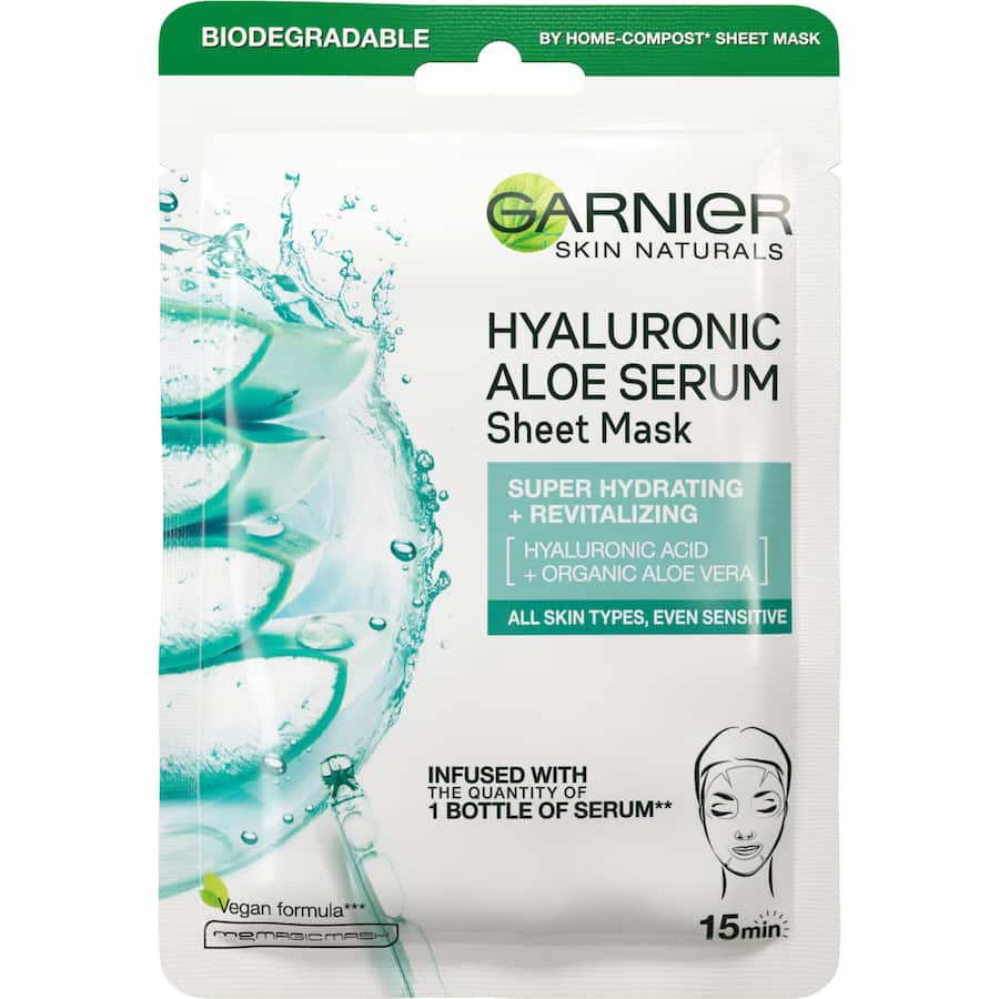 Garnier Hyaluronic Aloe Sheet Mask
