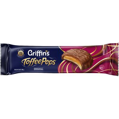 griffins toffee pops chocolate biscuits original