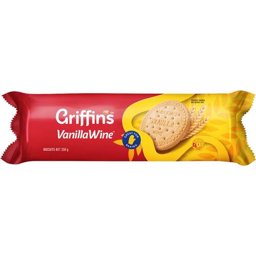 Griffins Biscuits Vanilla Wine