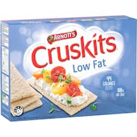 arnotts cruskits crispbread low fat