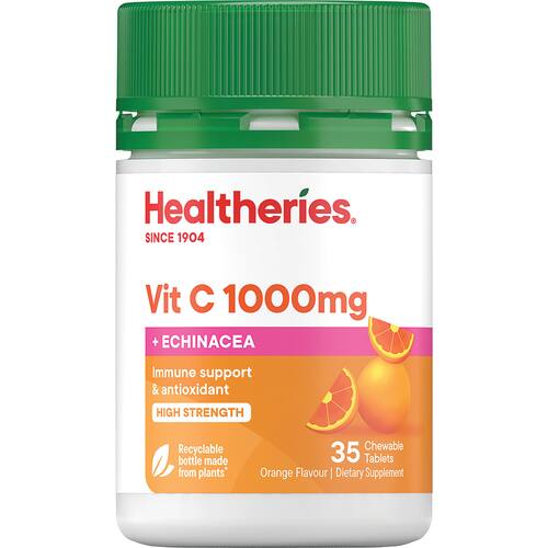 Healtheries Vitamin C & Echinacea 1000mg