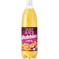 Just Juice Bubbles Tropical With Lemonade Soft Drink (1.25L)