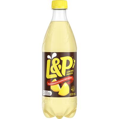 l & p soft drink lemon & paeroa