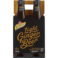 Schweppes Light Ginger Beer (4x330ml)