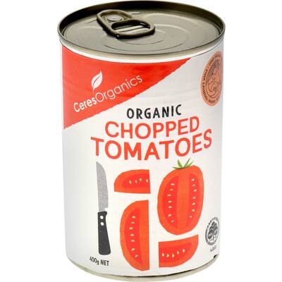 ceres organics chopped tomatoes 