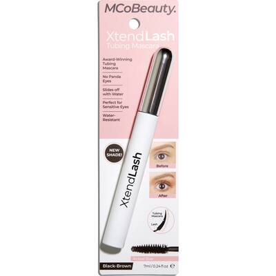 mcobeauty xtendlash tubing mascara black-brown