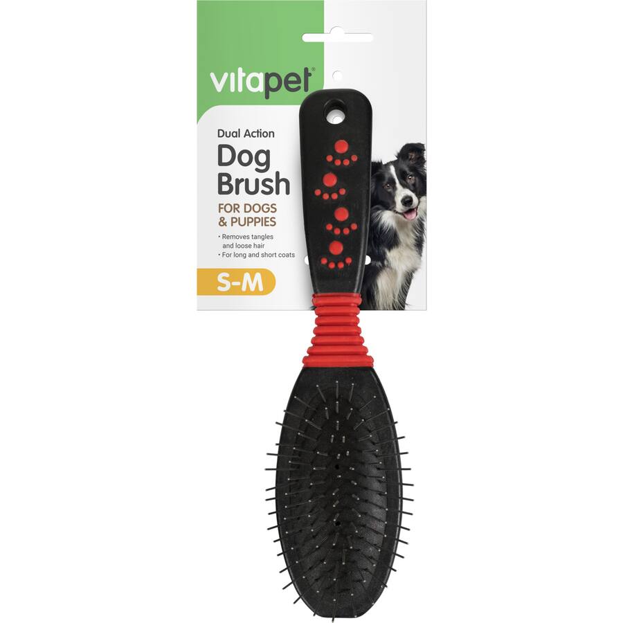Vitapet Pet Care Small-Med Dog Grooming Brush