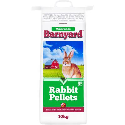 barnyard pet food rabbit feed pellets