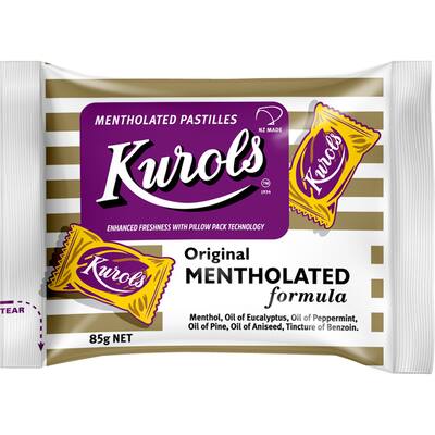 kurols lozenges original mentholated