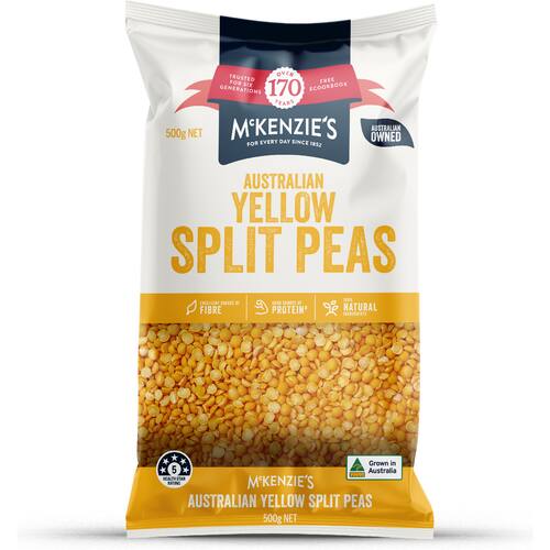 Mckenzie's Australian Yellow Split Peas