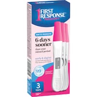 First Response Pregnancy Test Kit Test & Reassure