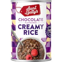 Aunt Bettys Rice 2 Go Creamed Rice Chocolate Creamy Rice