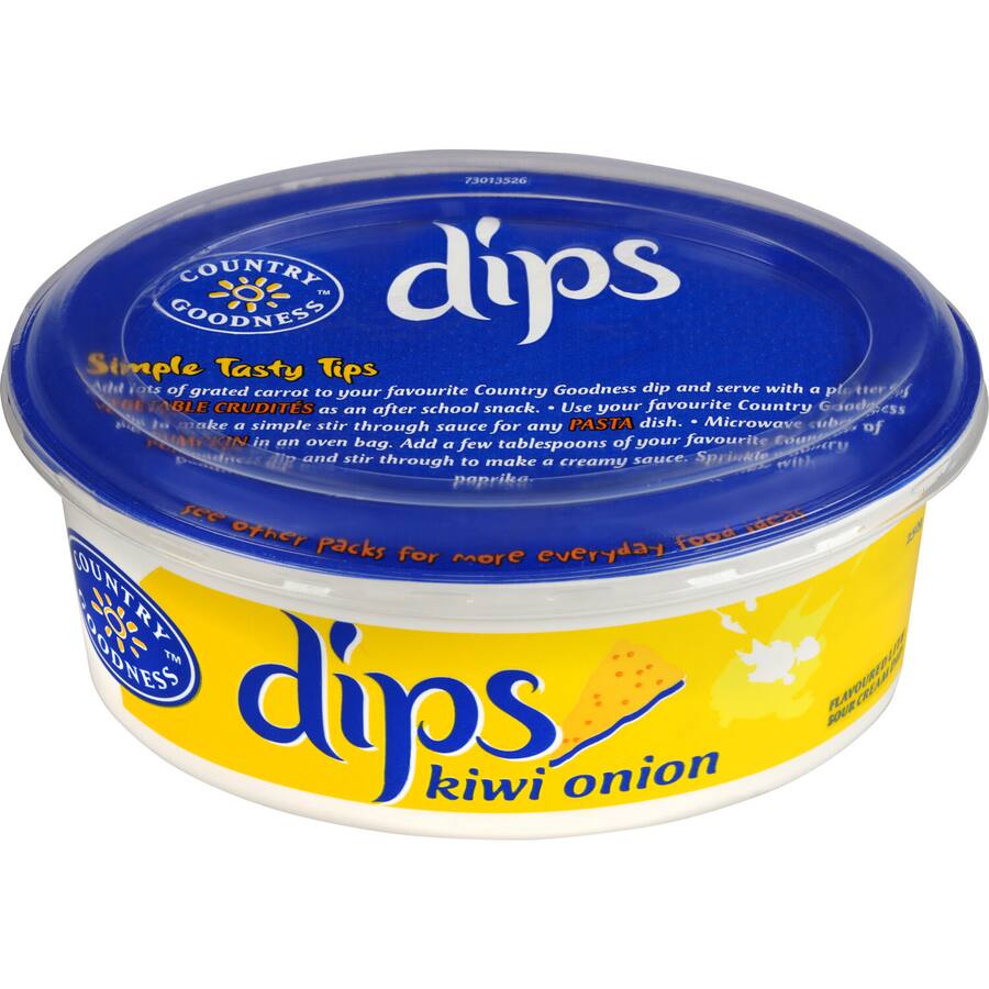 C/goodness Dip      Kiwi Onion 250gm