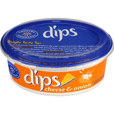 country goodness dip cheese & onion