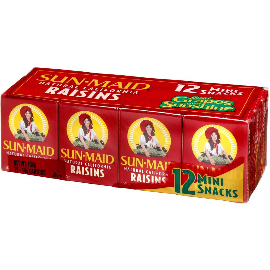 Sunmaid Raisins Seedless 168G