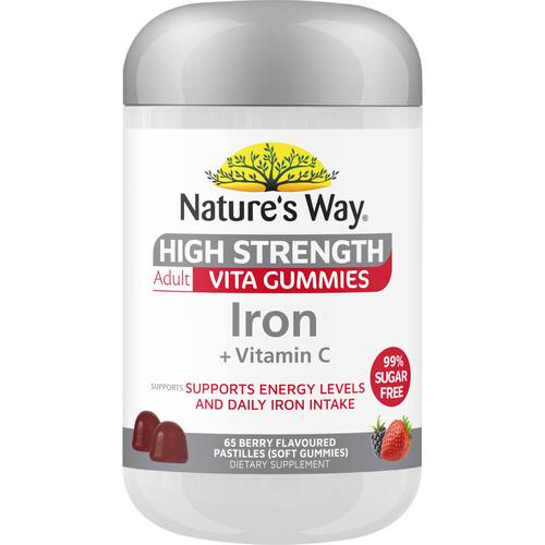 Nature's Way Vita Gummies Iron High Strength Adult