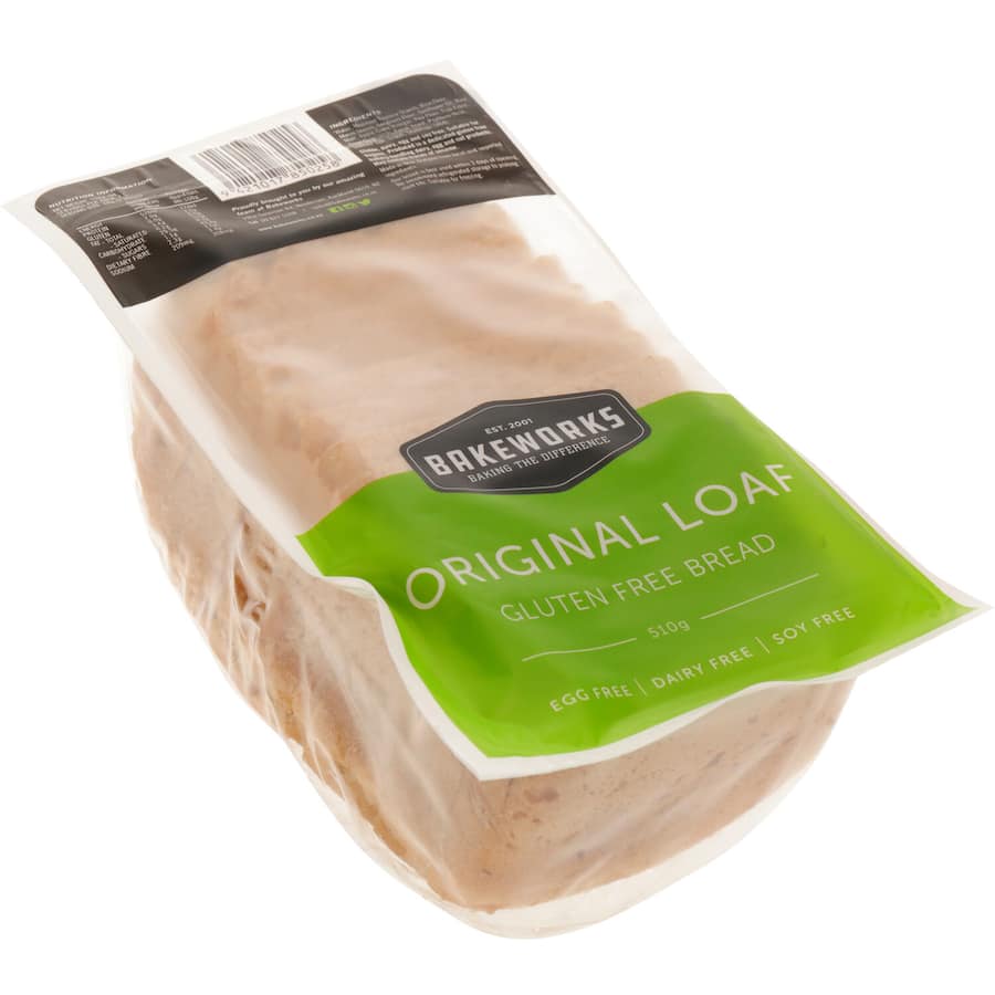 Bakeworks Liberte Gluten Free Bread Original Sliced Loaf