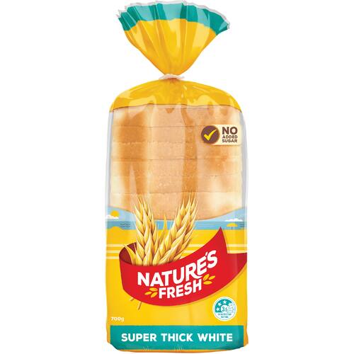 Natures Fresh Toast Bread Super Thick