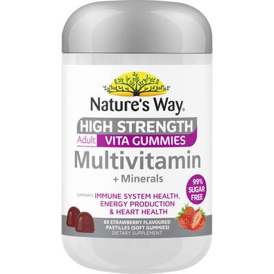 nature's way vita gummies multi vitamin high strength adult