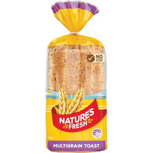 Natures Fresh Toast Bread Multigrain