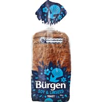 Burgen Superb Soy & Linseed Toast Bread